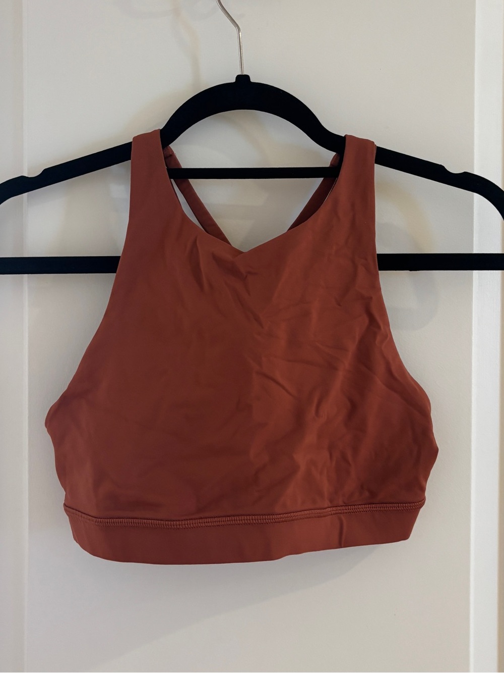 Lululemon High Energy Sports Bra size 8 - Rust